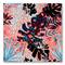 Designart - Tropical Floral Patchwork II - Tropical Canvas Wall Art Print